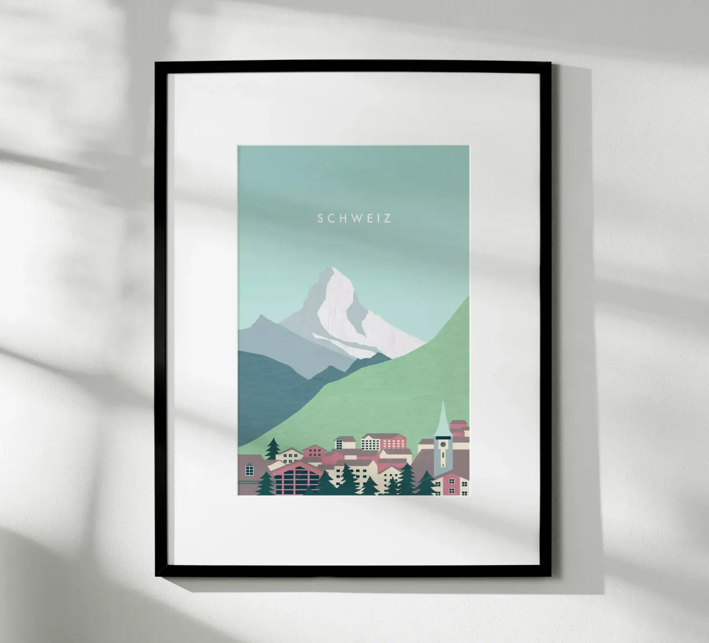 Svizzera poster da Katinka Reinke
