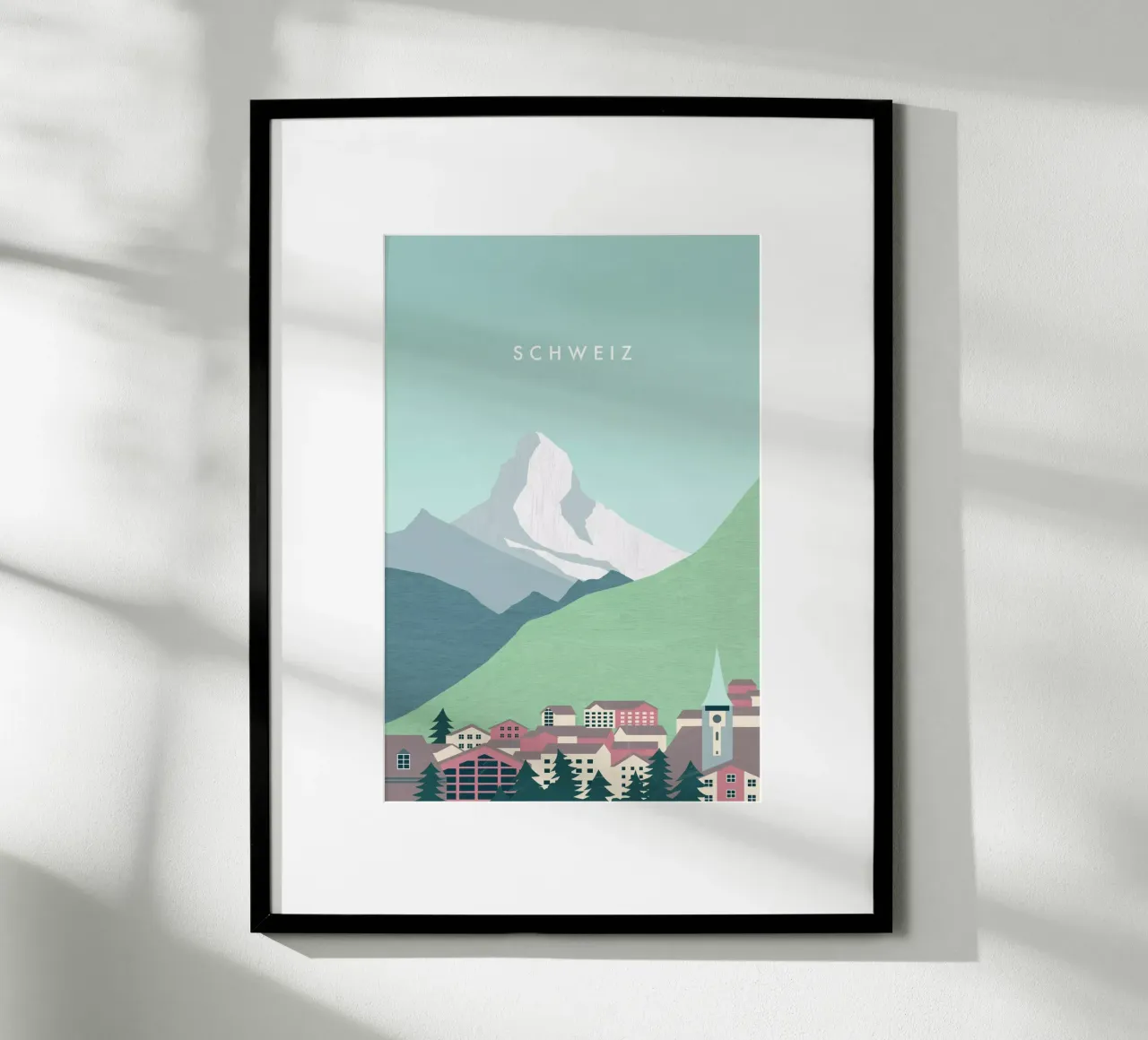 Svizzera poster da Katinka Reinke