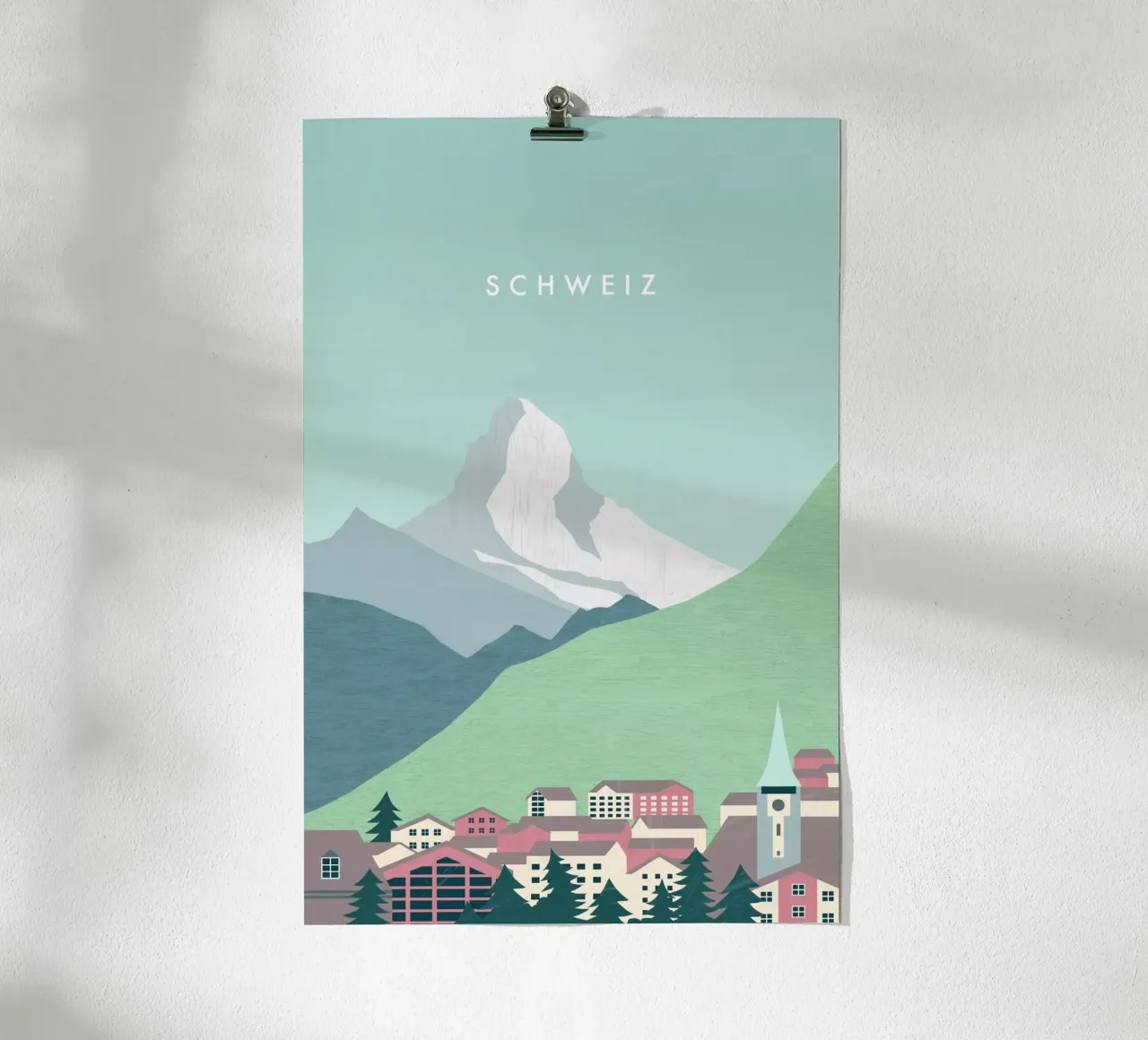 Svizzera poster da Katinka Reinke