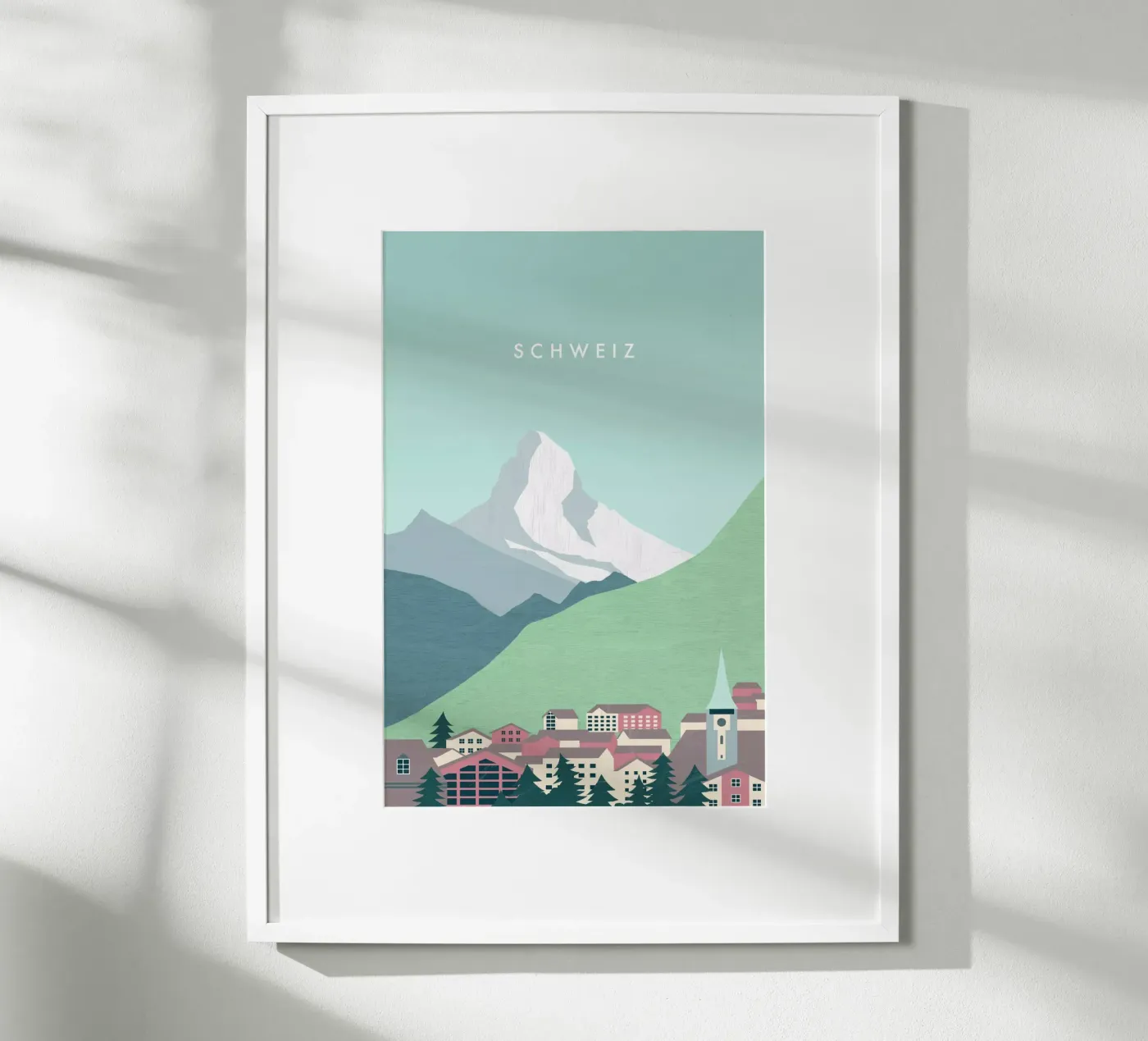 Svizzera poster da Katinka Reinke