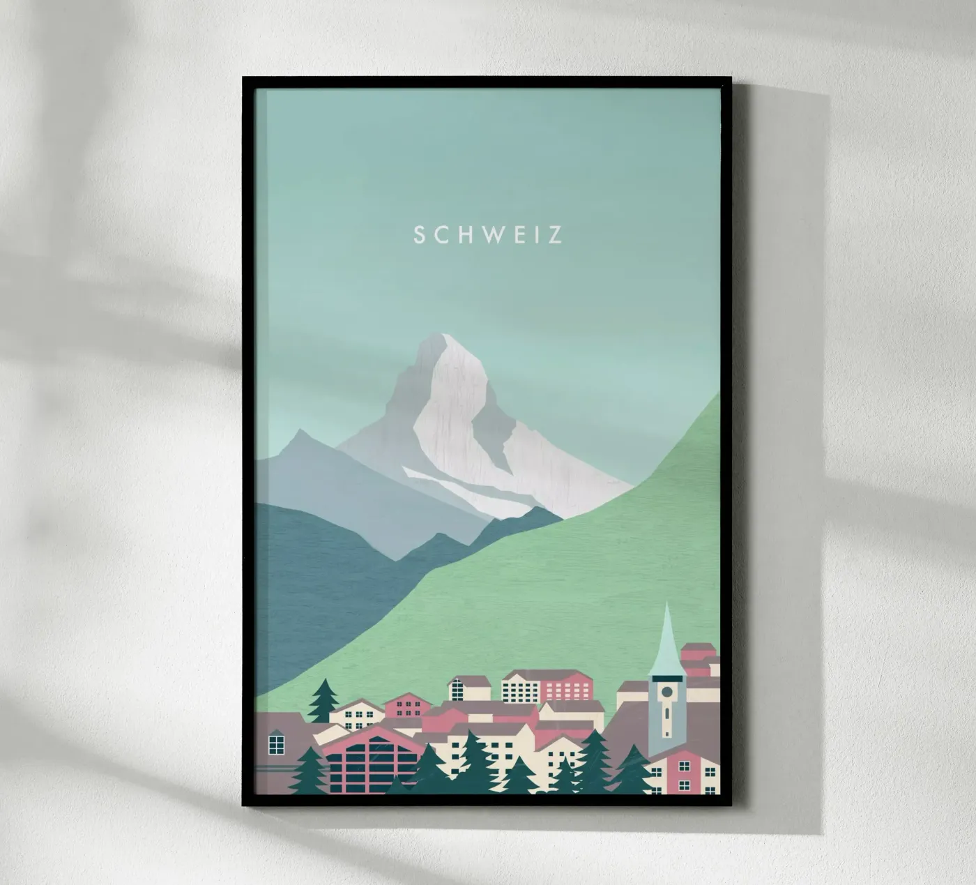 Svizzera poster da Katinka Reinke