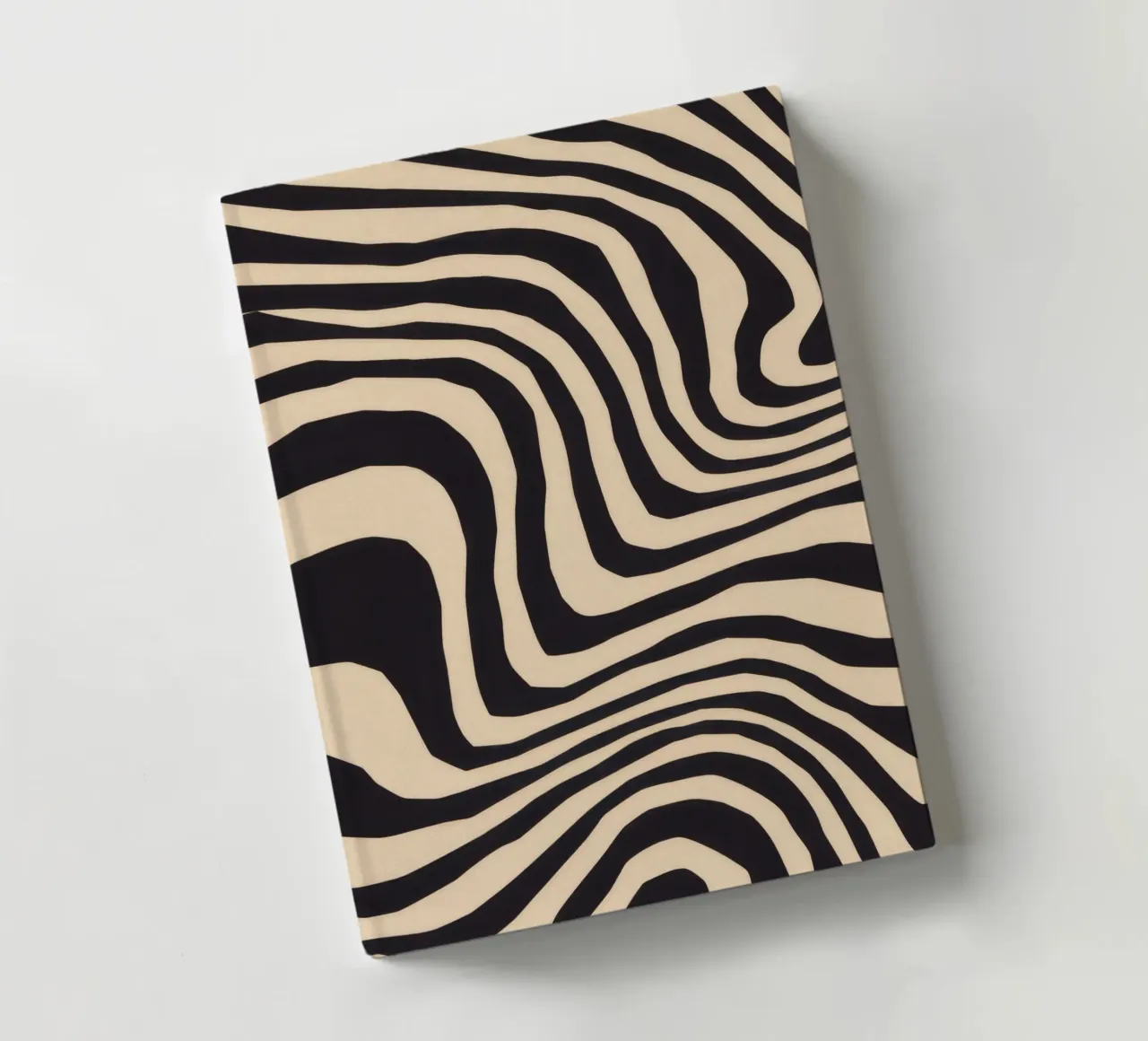 Fluid Zebra Stripes notebook by Frosh Pallete