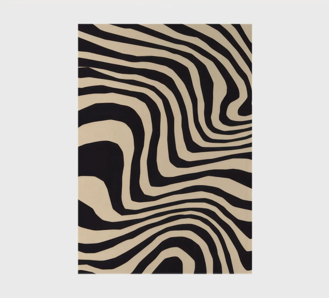 Fluid Zebra Stripes notebook by Frosh Pallete