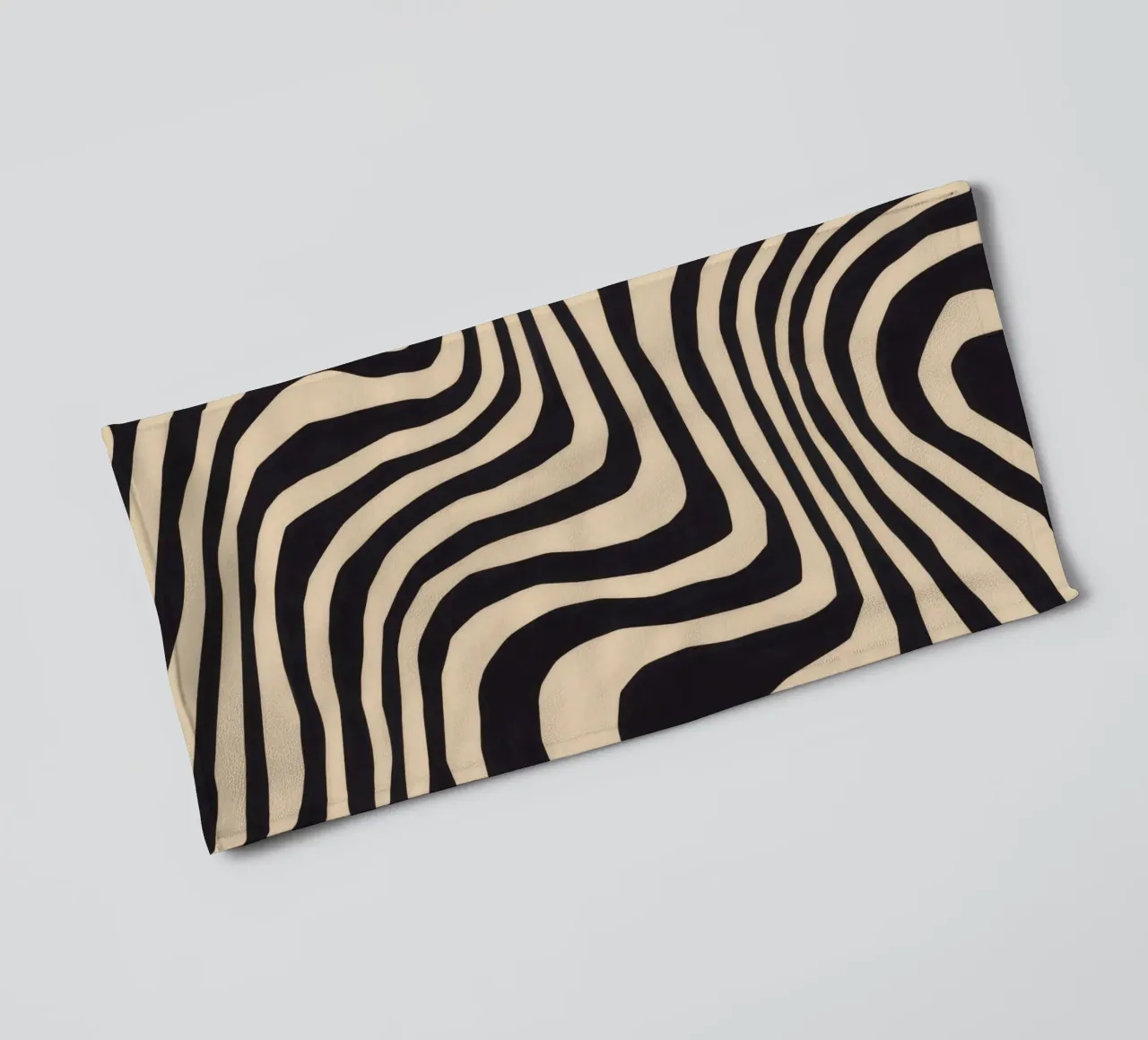 Fluid Zebra Stripes towel by Frosh Pallete