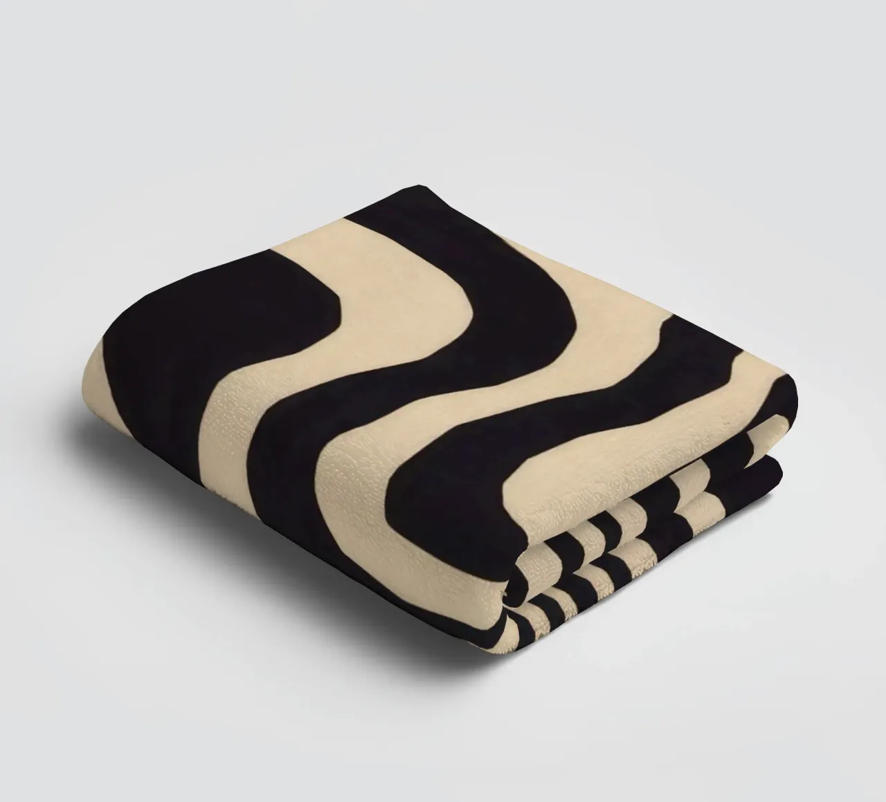 Fluid Zebra Stripes towel by Frosh Pallete