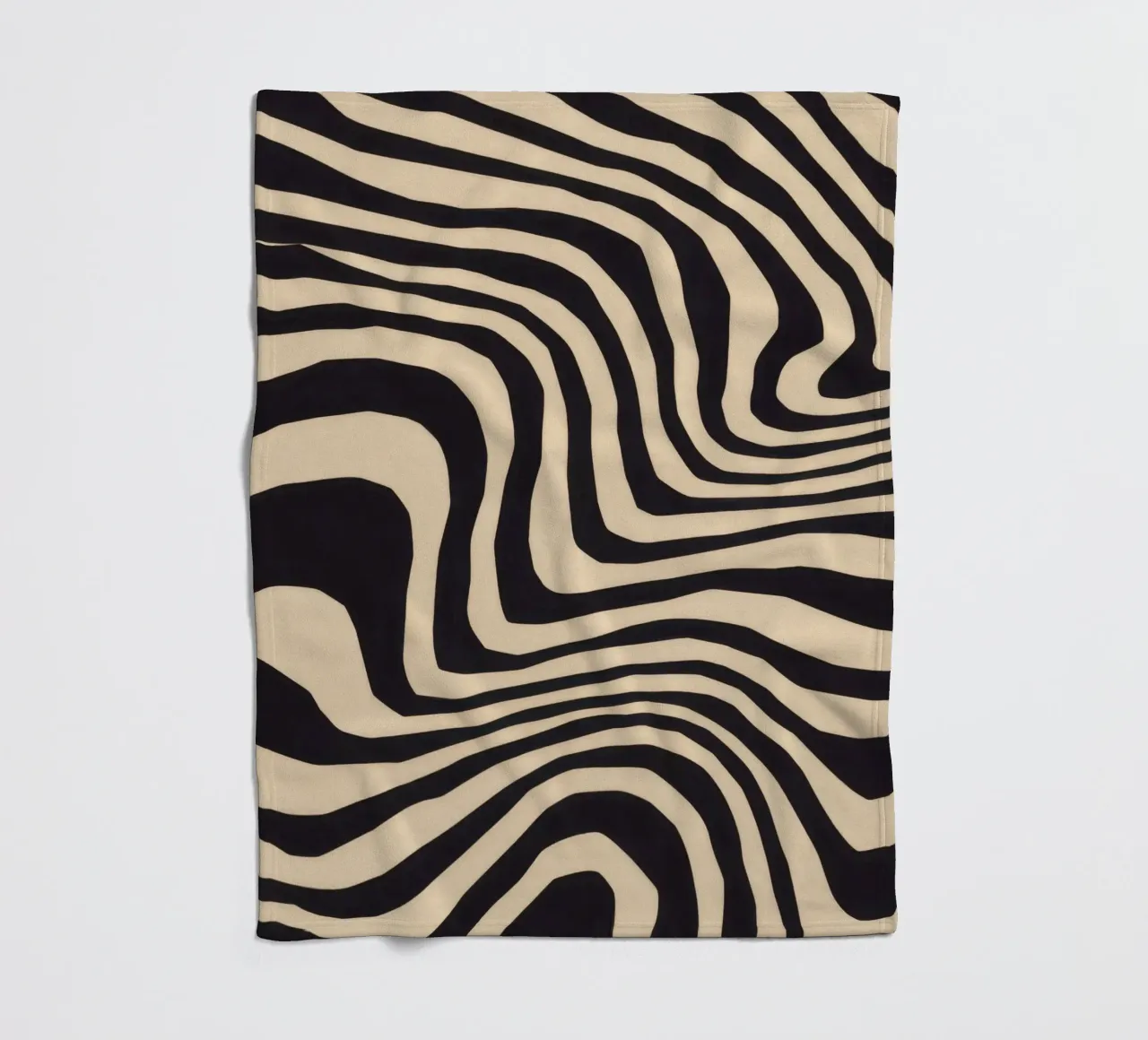 Strisce zebrate fluide coperta in pile da Frosh Pallete
