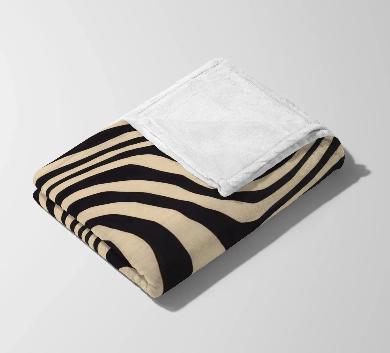 Strisce zebrate fluide coperta in pile da Frosh Pallete