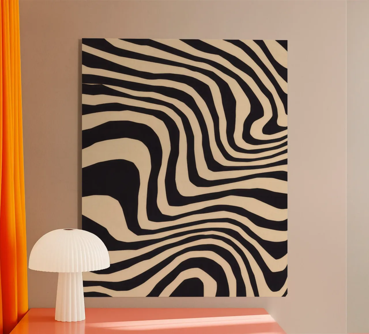 Strisce zebrate fluide plexiglass da Frosh Pallete