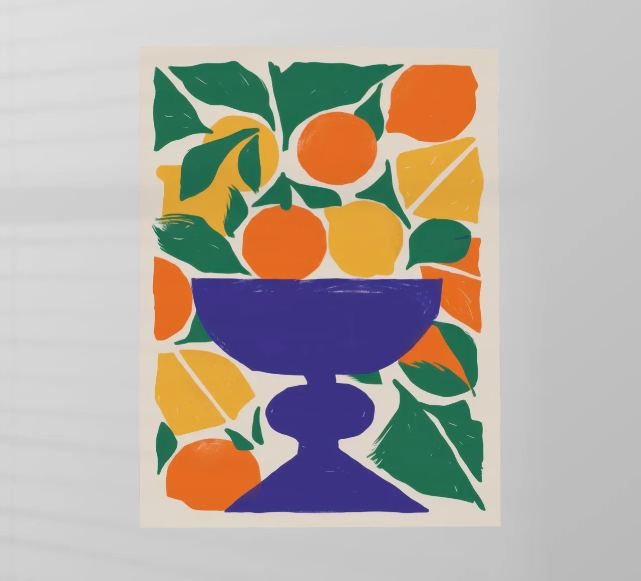 Classico Orange Bowl pellicola backlit da Obs Canvas