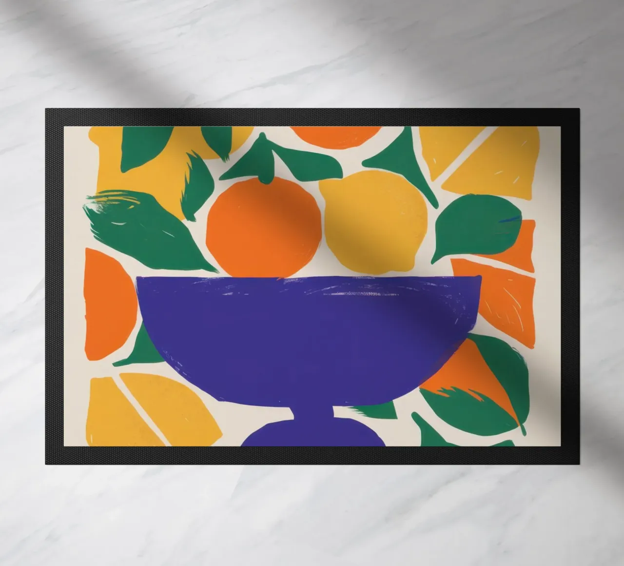 Classico Orange Bowl zerbino da Obs Canvas