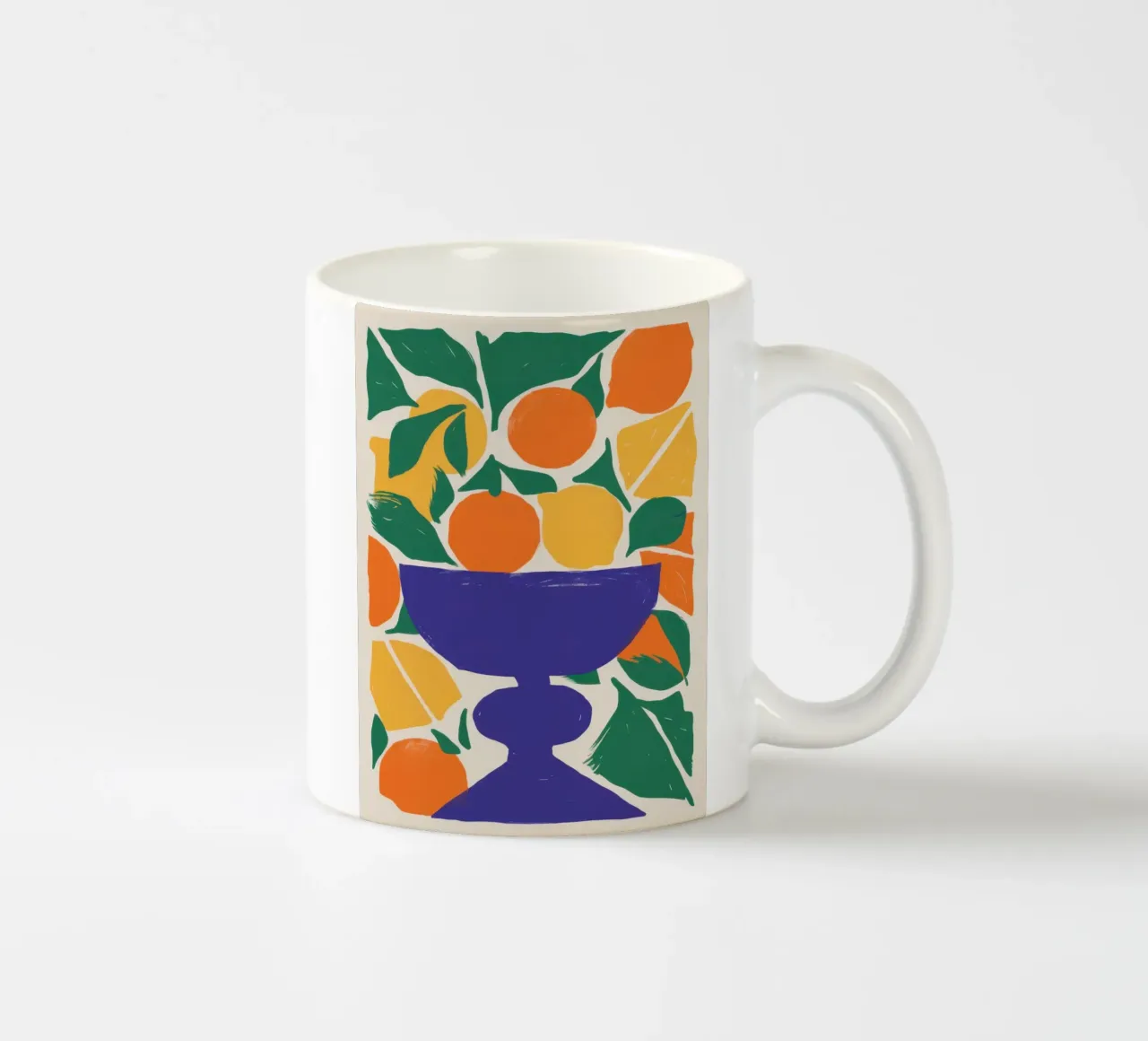 Classico Orange Bowl tazza in ceramica da Obs Canvas