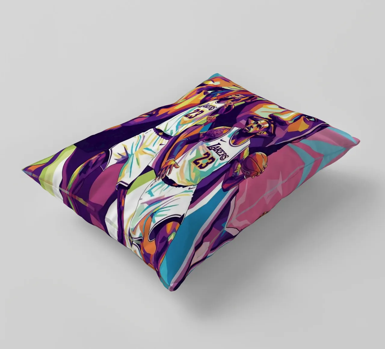 Lebron James artistic design cuscino da Hantamrata