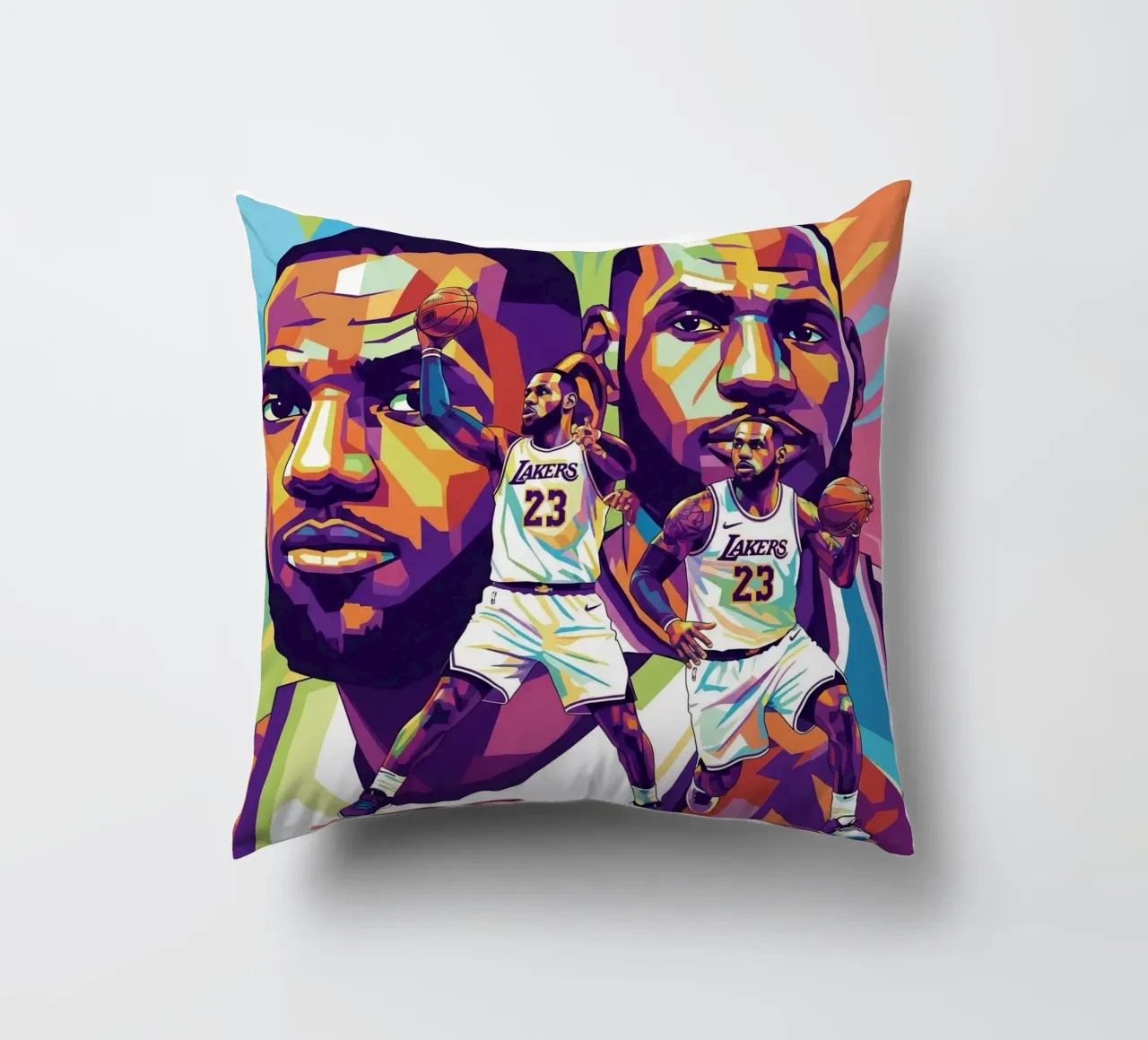 Lebron James artistic design cuscino da Hantamrata