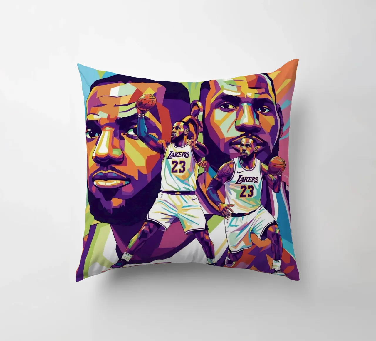 Lebron James artistic design cuscino da Hantamrata