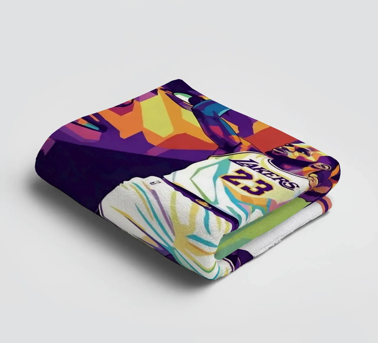 Lebron James artistic design asciugamano da bagno da Hantamrata