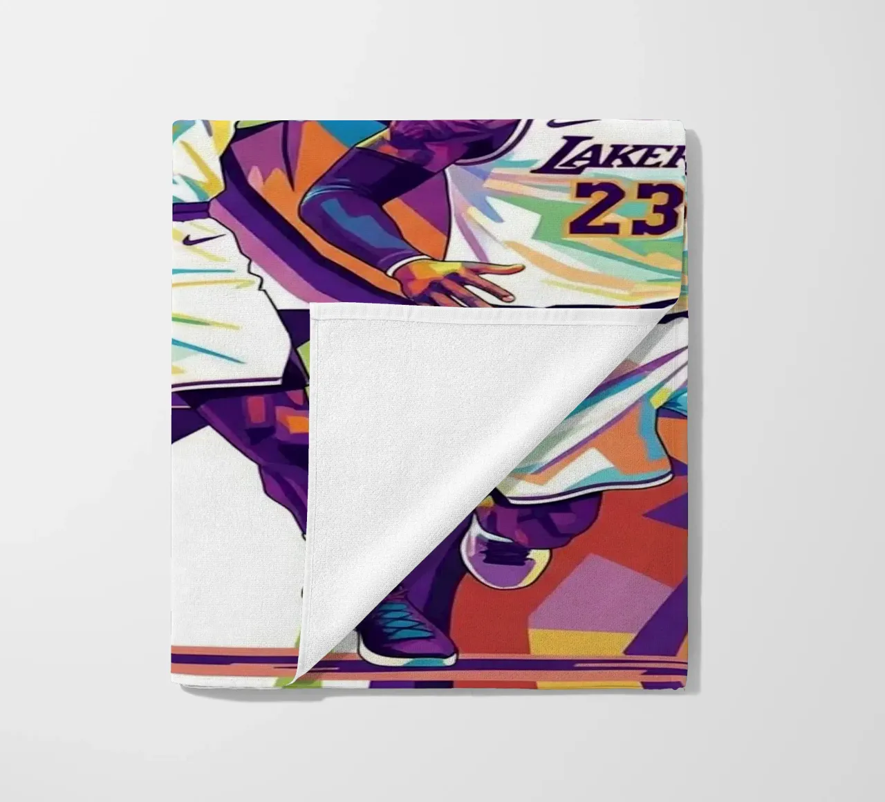 Lebron James artistic design telo mare da Hantamrata
