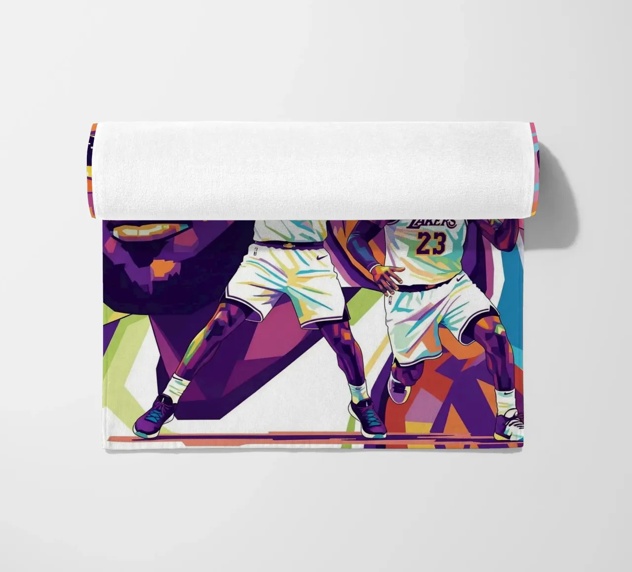 Lebron James artistic design telo mare da Hantamrata
