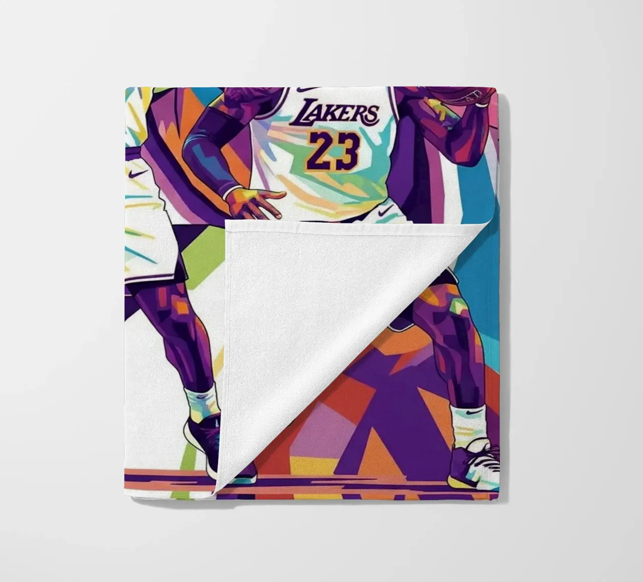 Lebron James artistic design telo mare da Hantamrata