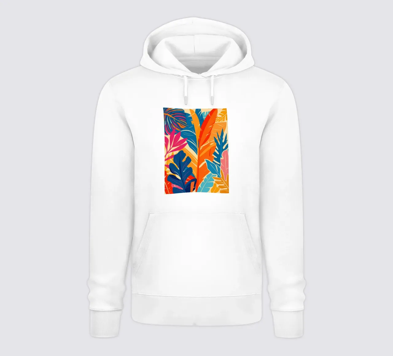 Follaje de selva ardiente sudadera con capucha de Frosh Pallete