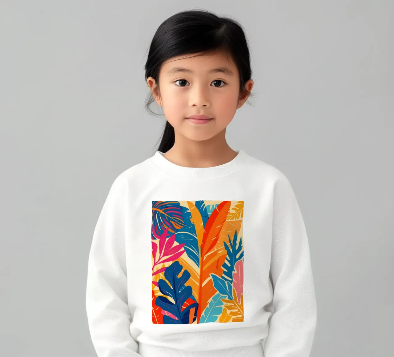 Follaje de selva ardiente sudadera para niño de Frosh Pallete