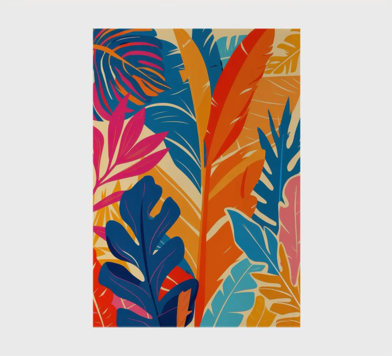 Follaje de selva ardiente cuaderno de Frosh Pallete