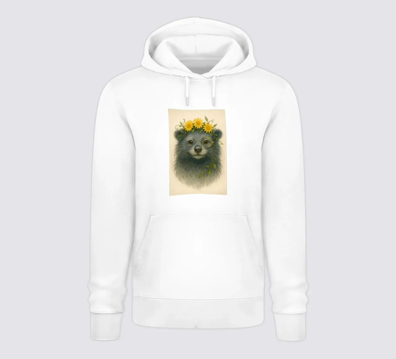 Daisy Dandy: The Wise Binturong hoodie by Graceful Desine