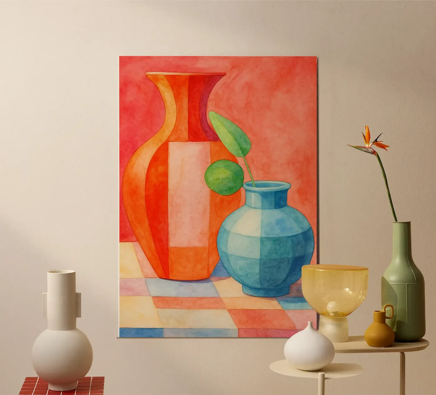 vas drawing poster by Botania