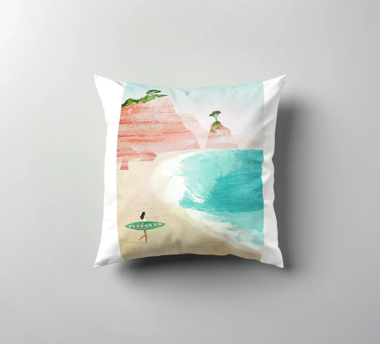 in vacanza da soli cuscino da damon store