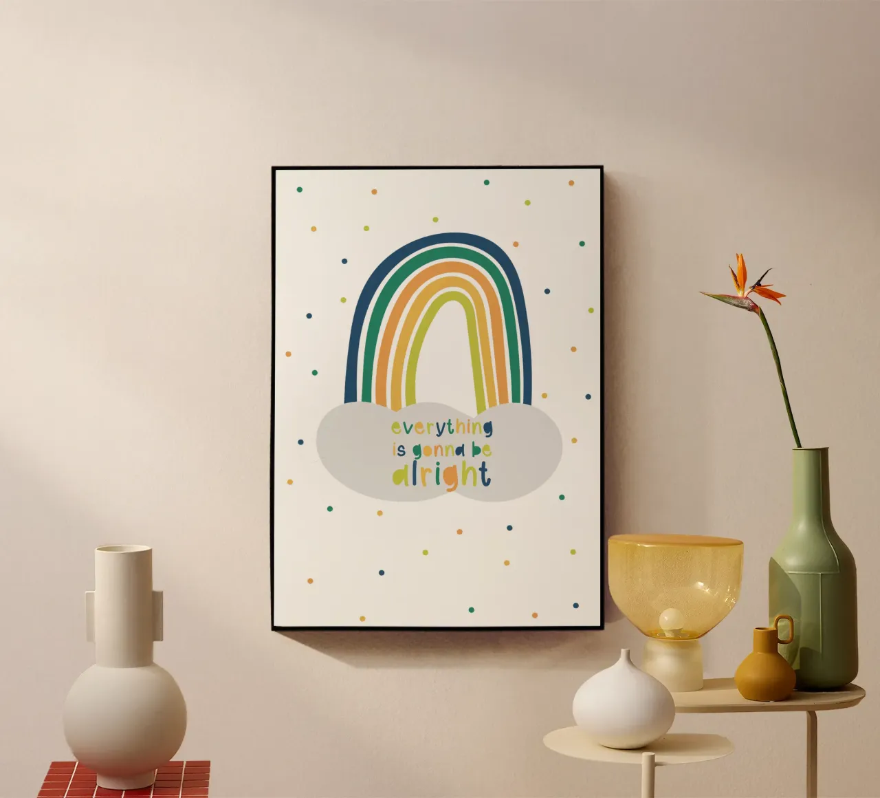 Alles gut plexiglass da Mia Nissen