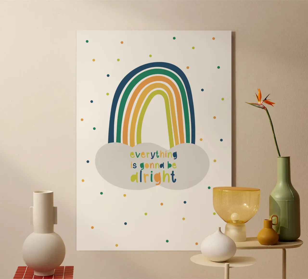 Alles gut plexiglass da Mia Nissen