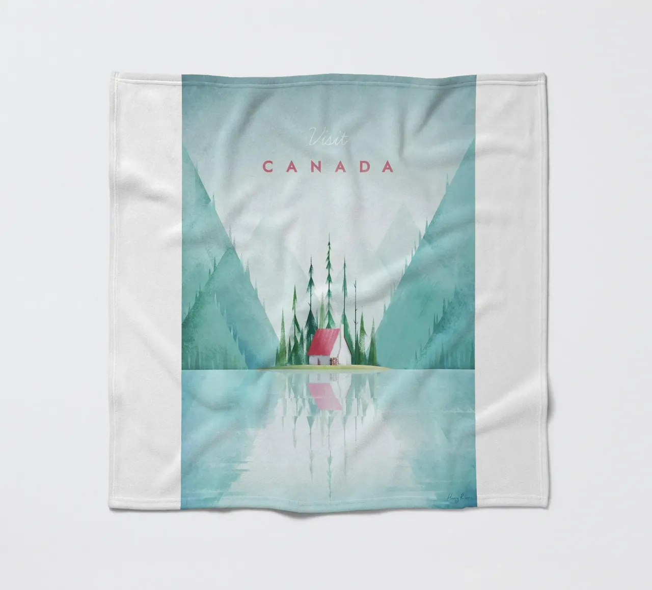 casa tranquilla coperta in pile da damon store