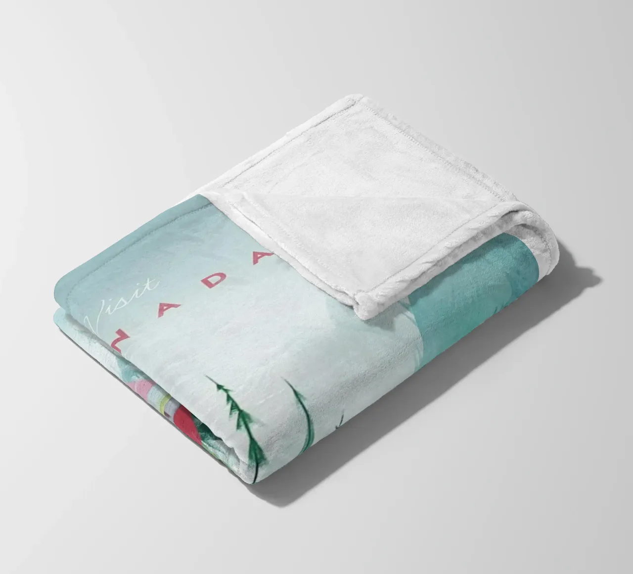 casa tranquilla coperta in pile da damon store