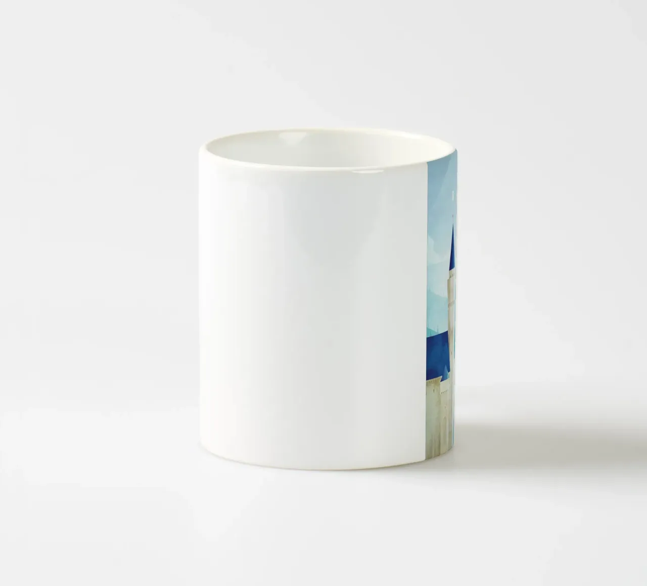 inverno luminoso tazza in ceramica da damon store