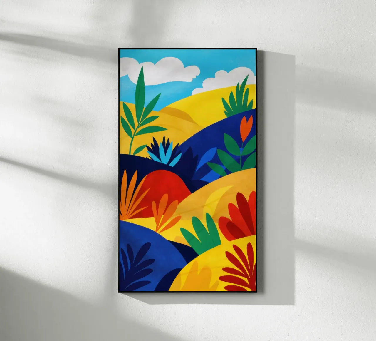 Colline ondulate e vibranti plexiglass da Line Fable