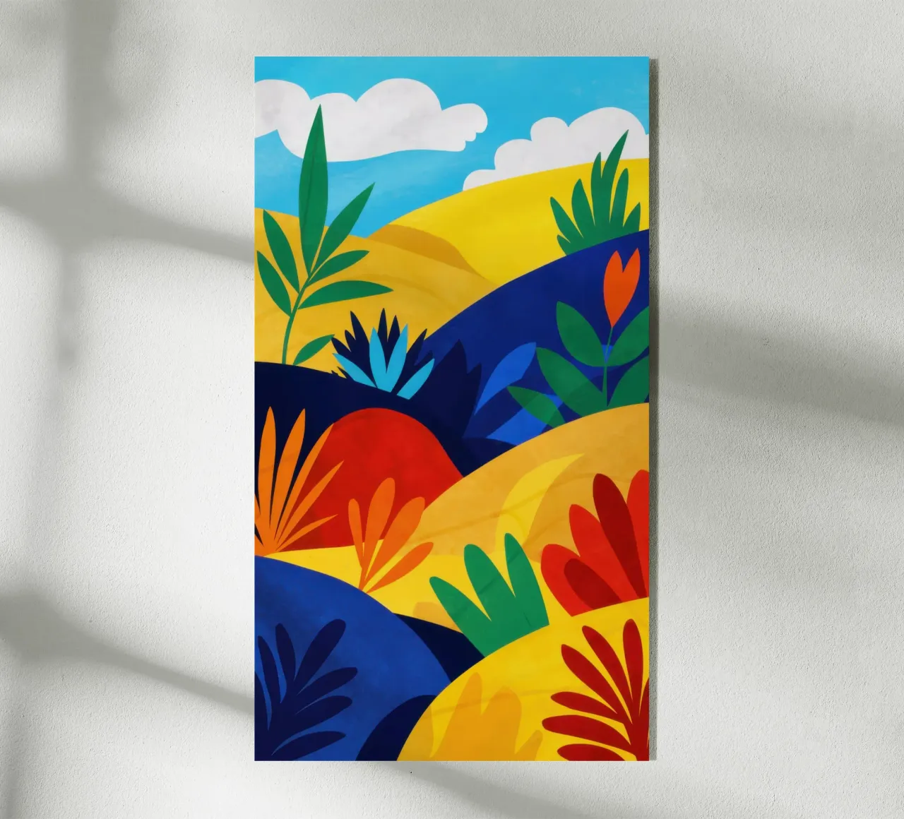 Colline ondulate e vibranti plexiglass da Line Fable