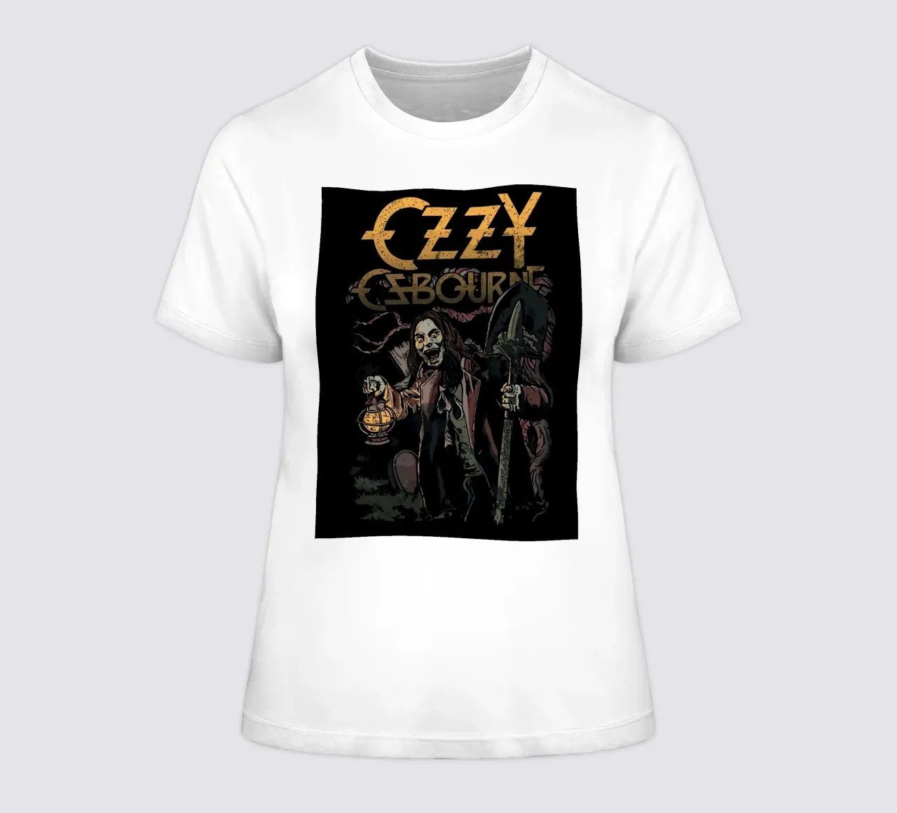 Ozzy Osbourne t-shirt da donna da Musadad Shop