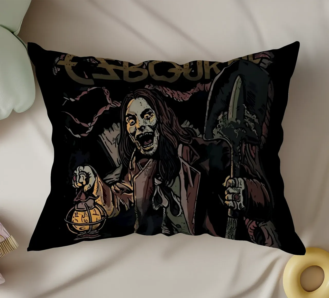 Ozzy Osbourne cuscino da Musadad Shop