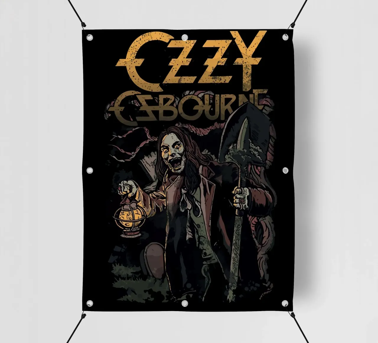 Ozzy Osbourne telo in pvc da Musadad Shop