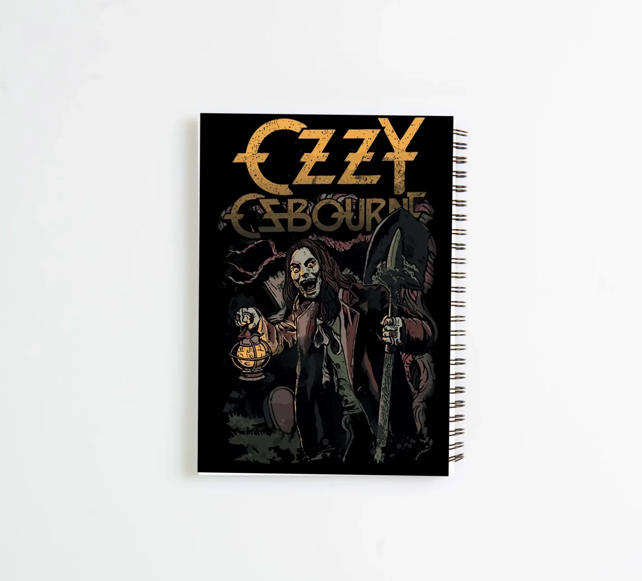 Ozzy Osbourne diario ad anelli da Musadad Shop