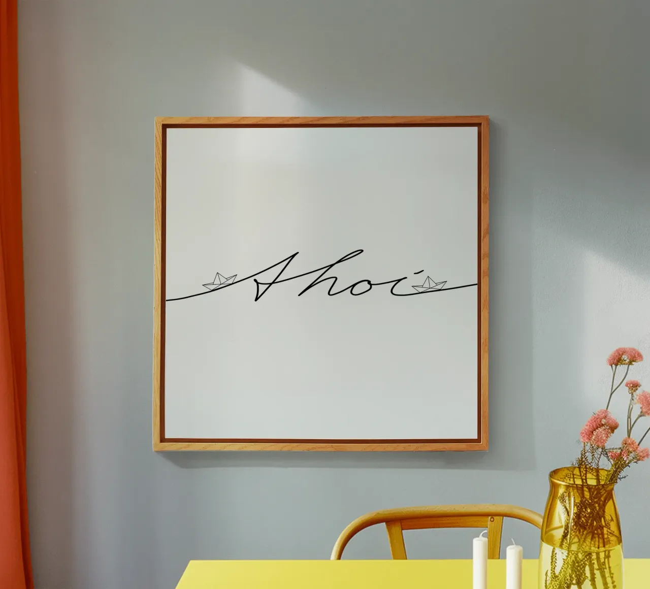 Ahoi plexiglass da Mia Nissen