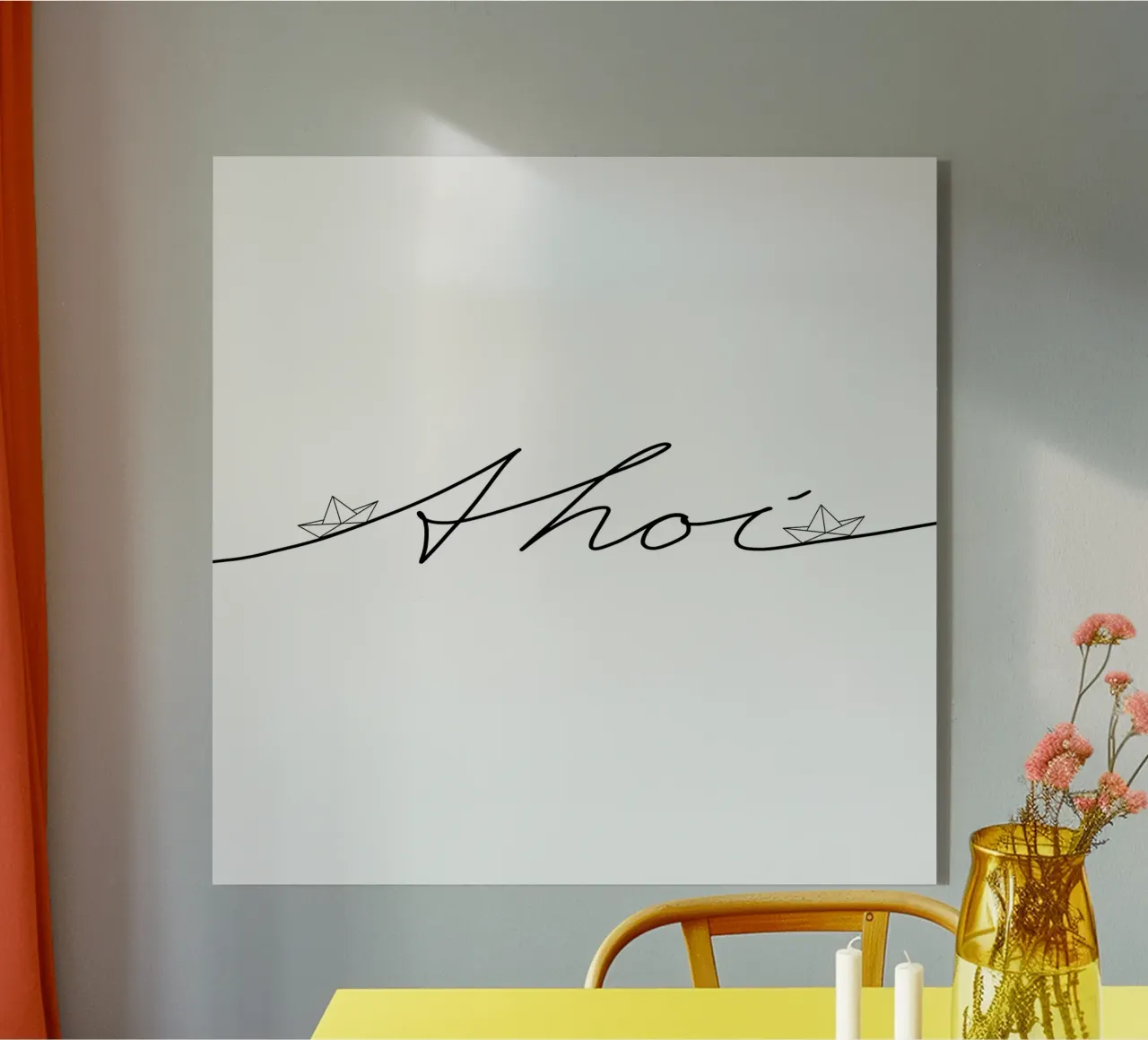 Ahoi plexiglass da Mia Nissen