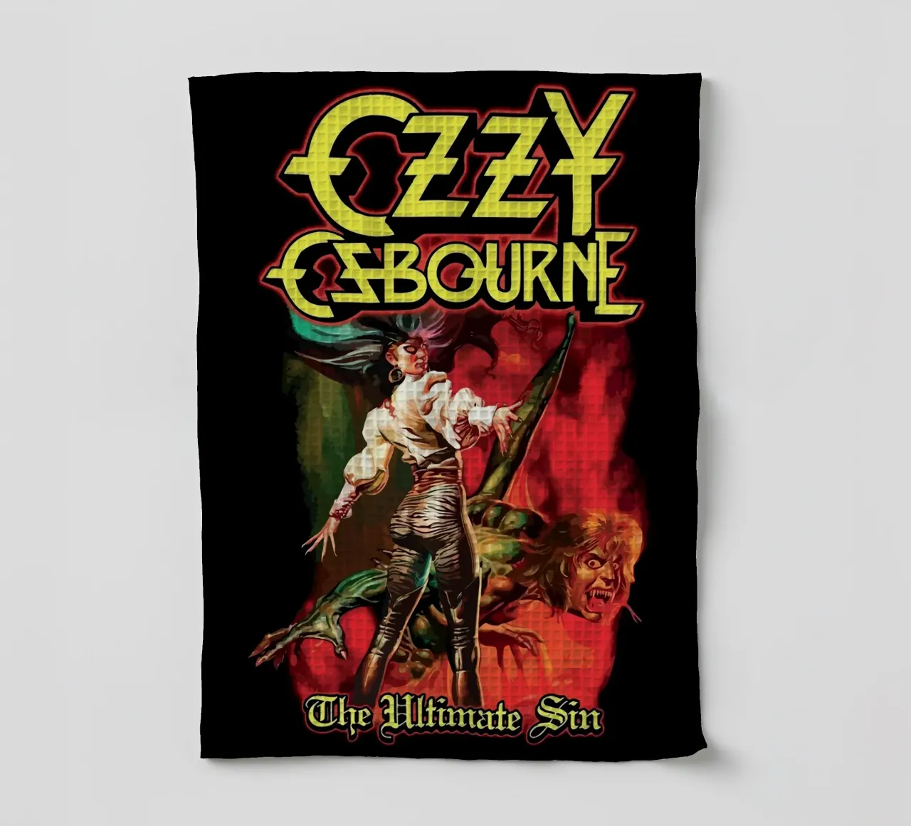 Ozzy Osbourn Geschirrtuch von Musadad Shop