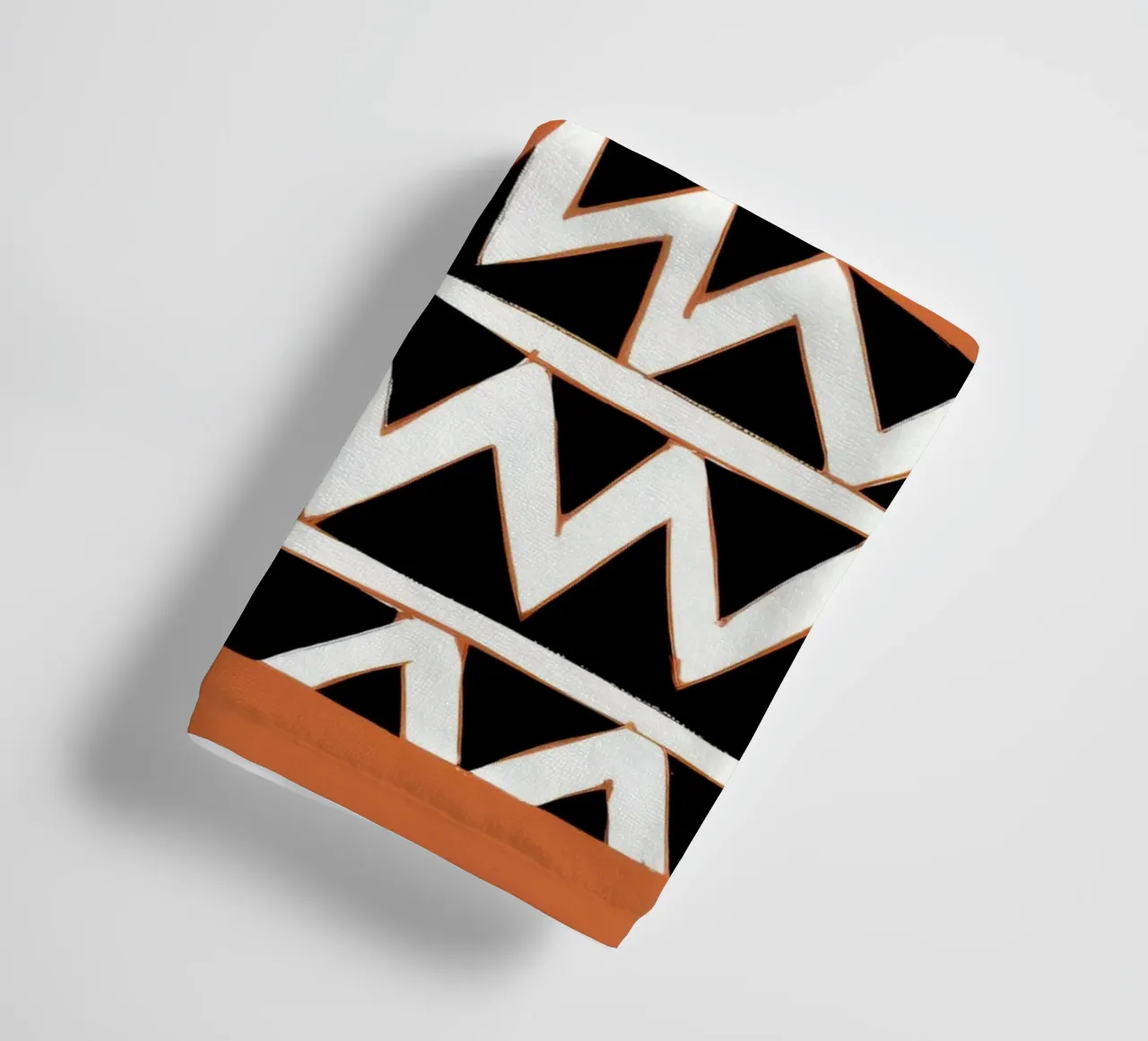Zesty Pattern Collage towel by Line Fable