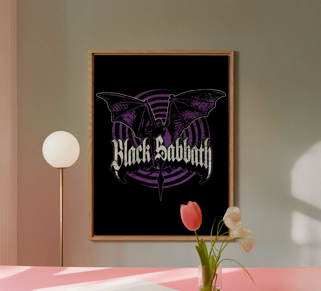 Black Sabbath alu-dibond by Musadad Shop