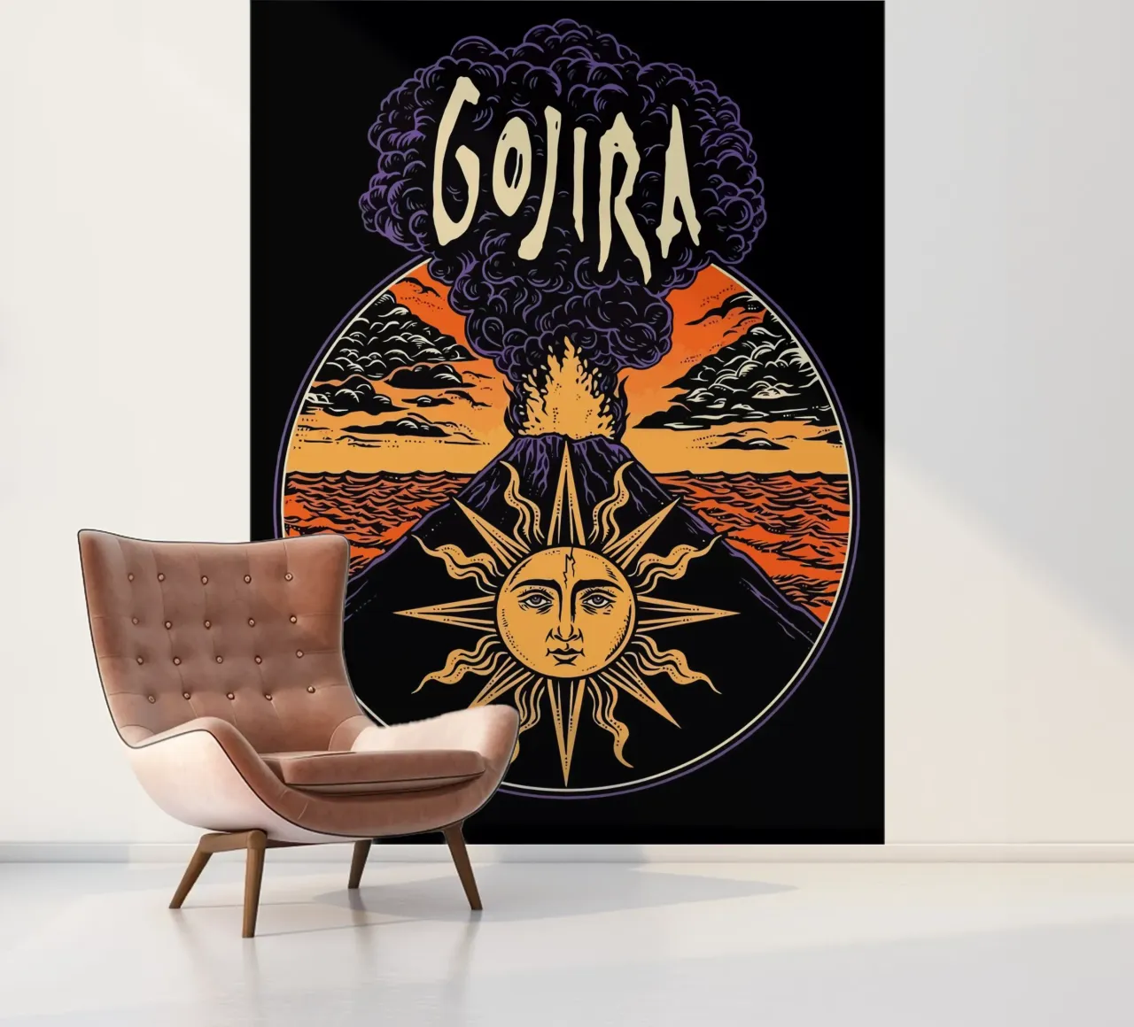 Gojira Fototapete von Musadad Shop