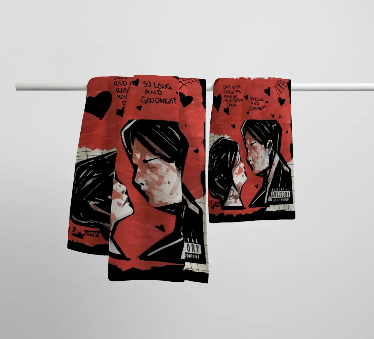 My Chemical Romance towel by Musadad Shop