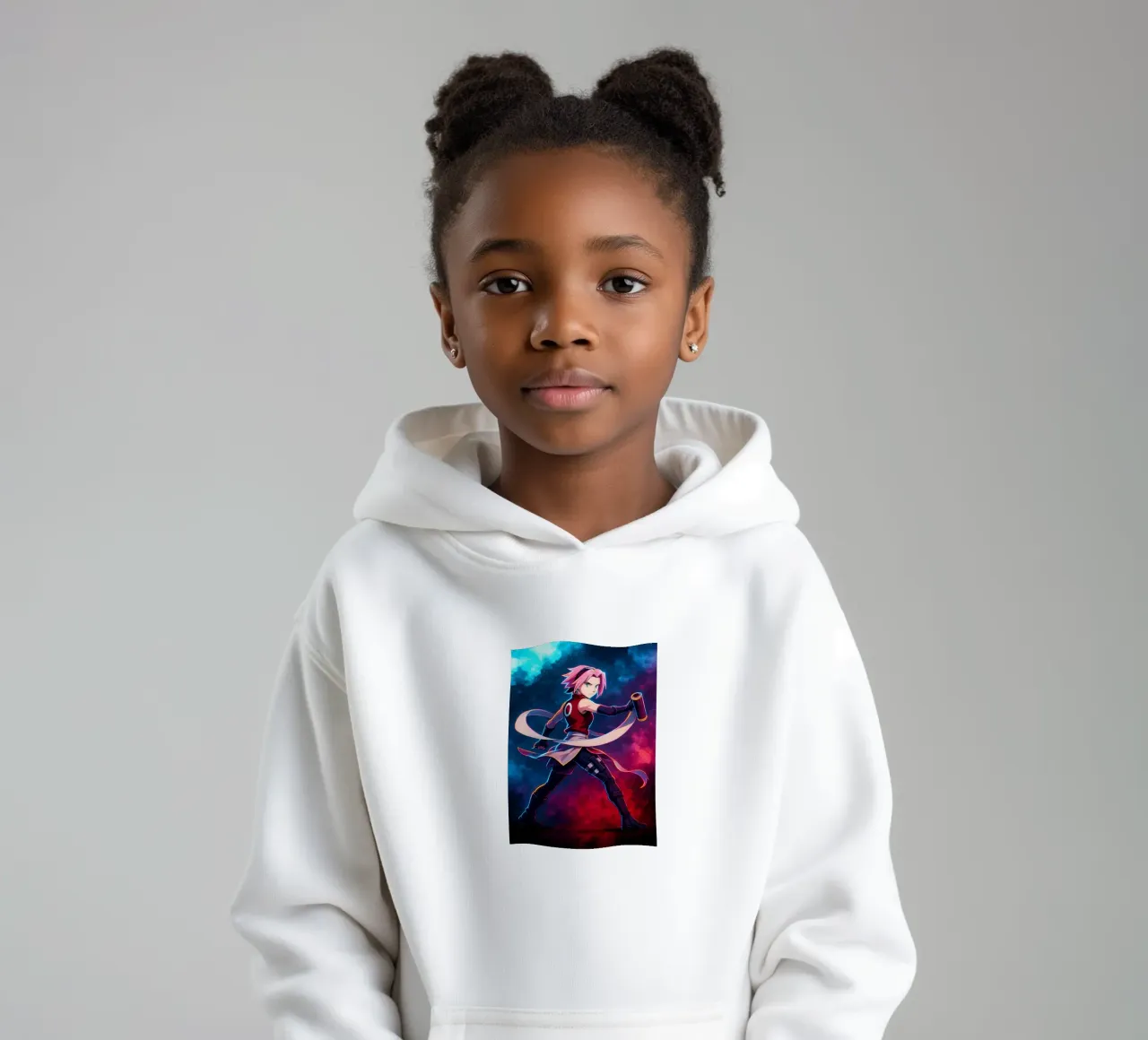 Soul Of Sakura Haruno felpa bambino con cappuccio da DGSoulheroes