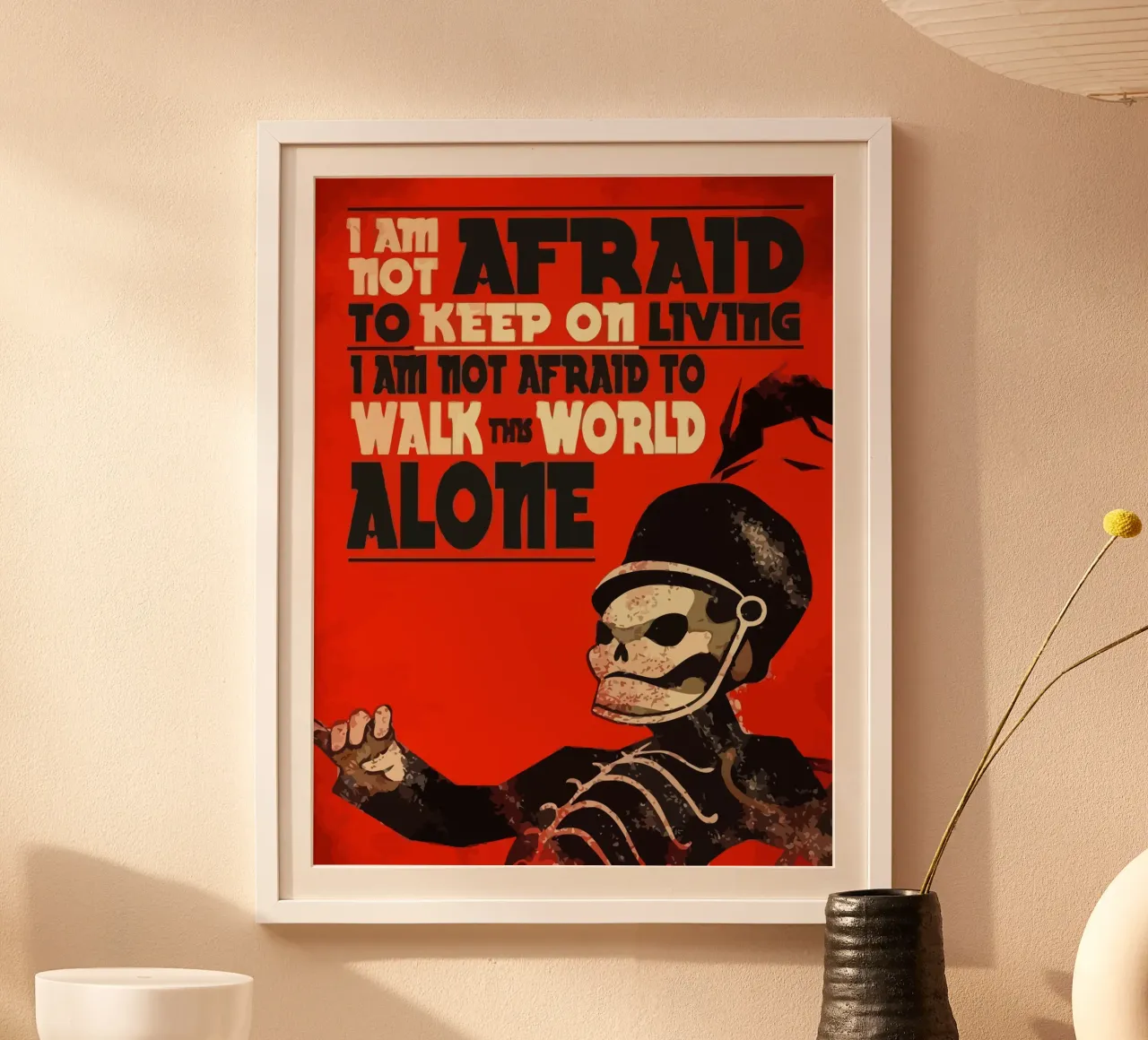 My Chemical Romance poster with aluminum frame by Musadad Shop