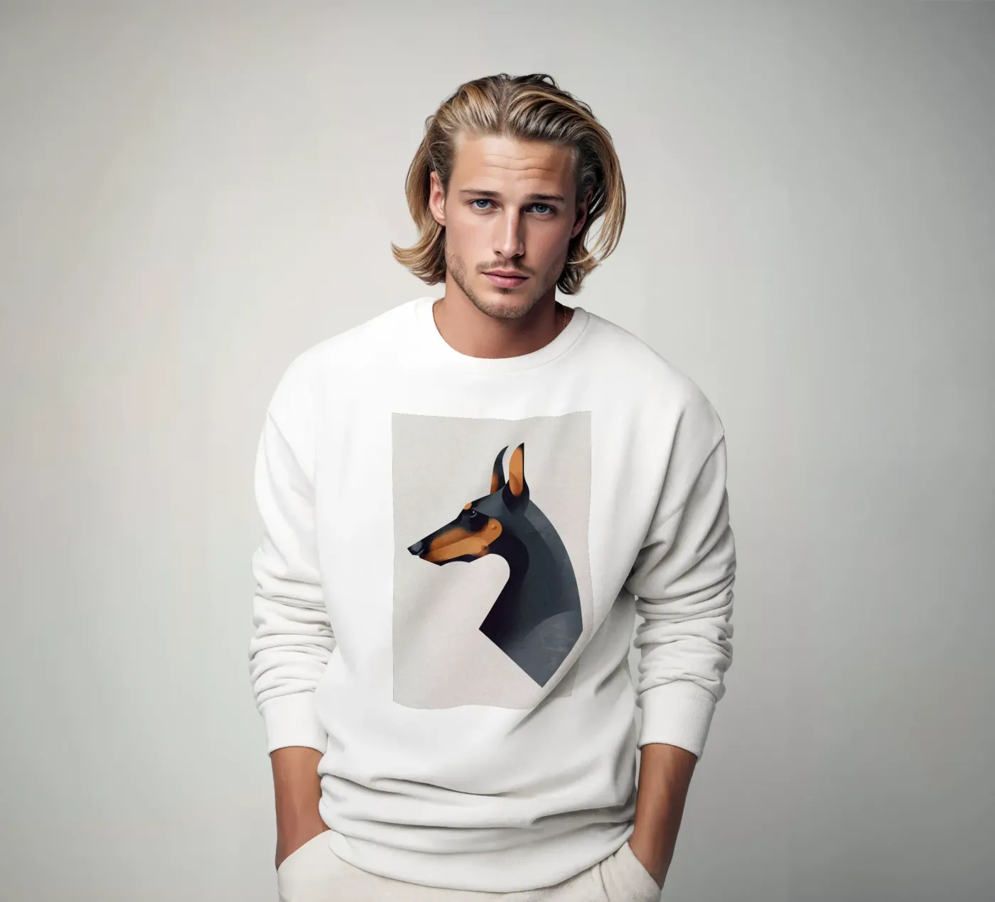 Dobermann felpa da Dieter Braun