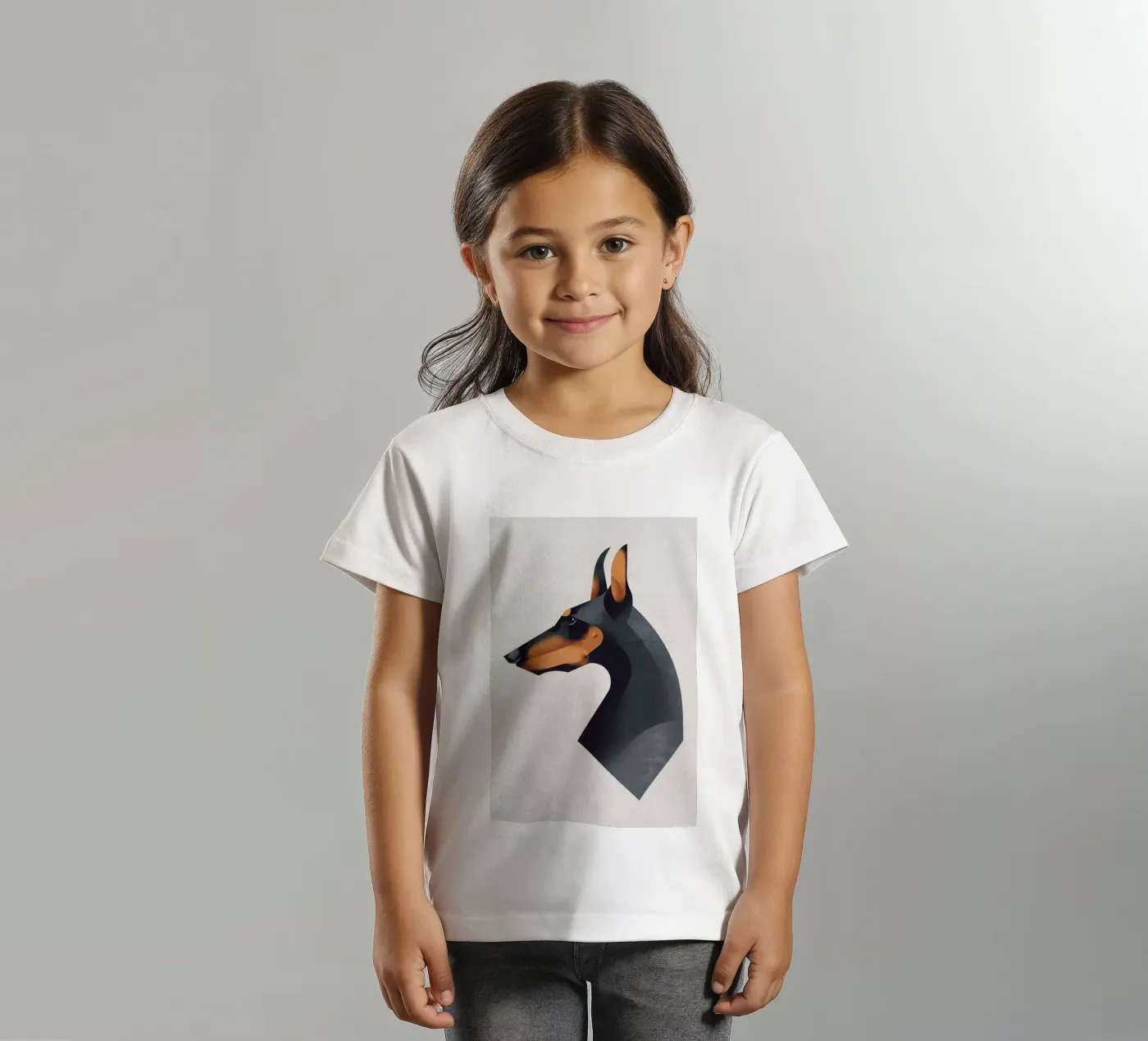 Doberman t-shirt bambini da Dieter Braun